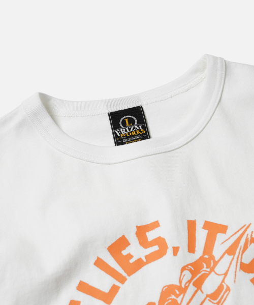 FRIZMWORKS(フリズムワークス)の「AIR DEFENSE ARTILLERY L/S TEE _ WHITE(Tシャツ/カットソー・メンズ・その他・MEDIUM/LARGE/X-LARGE)」の3枚目の写真