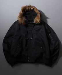 SITRY(シトリー)のSITRY Heavy Nylon Twill N-2B Flight Jacket/ヘビーナイロンツイル N-2B フライトジャケット ブルゾン(ミリタリージャケット)