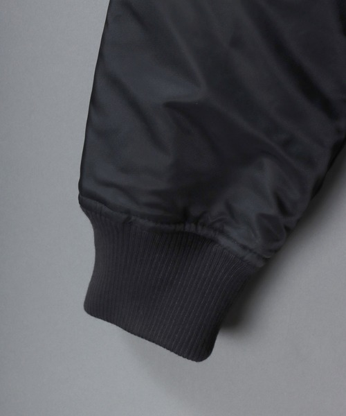 SITRY（シトリー）の「SITRY Heavy Nylon Twill N-2B Flight Jacket/別注 ヘビーナイロンツイル N-2B フライトジャケット ブルゾン（ミリタリージャケット・メンズ・ブラック/オリーブ・M/L/LL）」の17枚目の写真