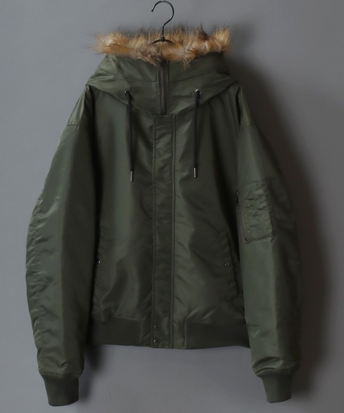 セール】SITRY Heavy Nylon Twill N-2B Flight Jacket/別注 ヘビー