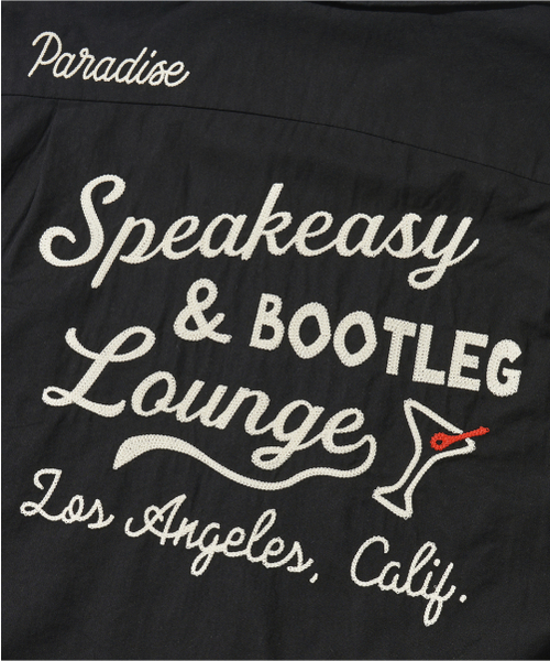 OUTSTANDING(アウトスタンディング)の「CHAIN STITCH OPEN COLLAR SHIRT_BLACK(シャツ/ブラウス・メンズ・その他・SMALL/MEDIUM/LARGE)」の9枚目の写真