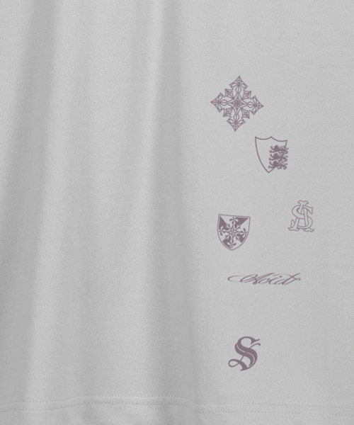 SLOWACID（スローアシッド）の「タトゥーフードロングスリーブ [ライトグレー]（パーカー・レディース・その他・SMALL/MEDIUM/LARGE）」の2枚目の写真