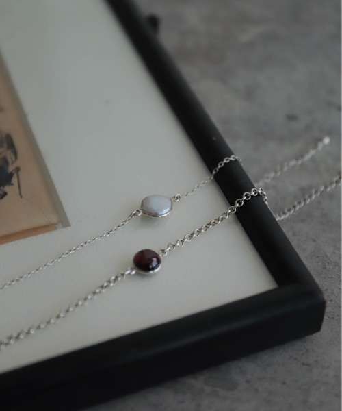 rapiecage（ラピエサージュ）の「淡水パールフレームチェーンブレスGC（ブレスレット・レディース・キナリ・FREE）」の11枚目の写真