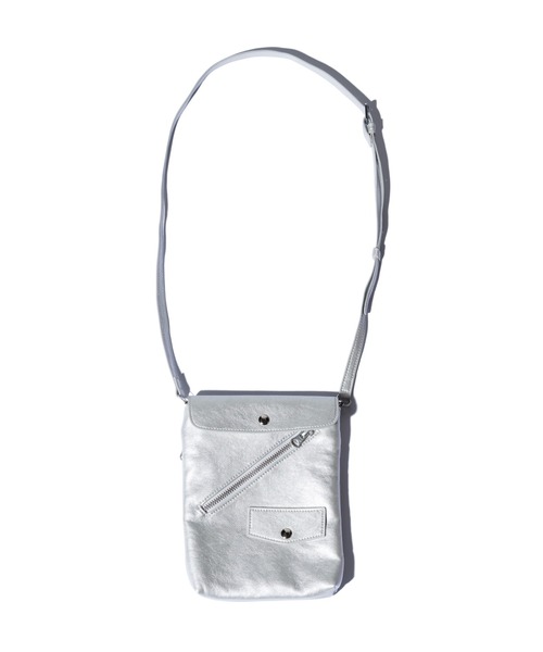 glamb（グラム）の「Riders Sacoche Bag / ライダースサコッシュバッグ（ショルダーバッグ・メンズ・ブラック/ブルー/シルバー・FREE）」の13枚目の写真