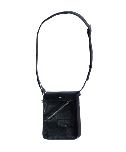 glamb（グラム）の「Riders Sacoche Bag / ライダースサコッシュバッグ（ショルダーバッグ・メンズ・ブラック/ブルー/シルバー・FREE）」の14枚目の写真