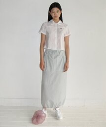 STRING LONG SKIRT (MINT GREEN)
