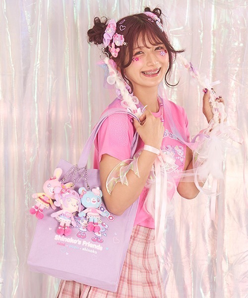 しなこちゃん×ミミポポ】トートバッグ（トートバッグ）｜mezzo piano