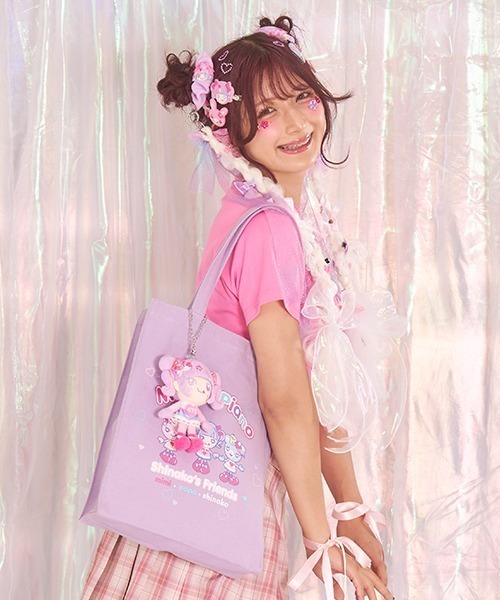 しなこちゃん×ミミポポ】トートバッグ（トートバッグ）｜mezzo piano