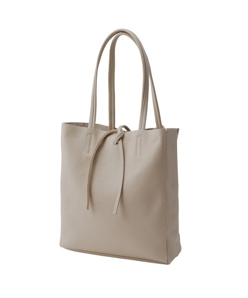 MARLON FIRENZE（マーロンフィレンツェ）の「Midium Tote Bag With Pouch（トートバッグ・レディース・キャメル/グリーン/ベージュ/ゴールド/グレー/グレイッシュブルー/シルバー/ライトベージュ/ブラック/ブラウン・ONE SIZE）」の5枚目の写真