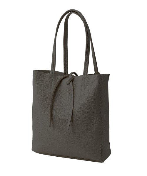 MARLON FIRENZE（マーロンフィレンツェ）の「Midium Tote Bag With Pouch（トートバッグ・レディース・キャメル/グリーン/ベージュ/ゴールド/グレー/グレイッシュブルー/シルバー/ライトベージュ/ブラック/ブラウン・ONE SIZE）」の3枚目の写真