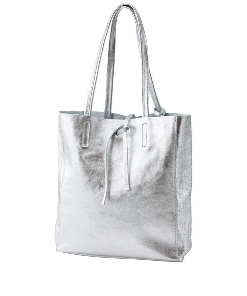 MARLON FIRENZE（マーロンフィレンツェ）の「Midium Tote Bag With Pouch（トートバッグ・レディース・キャメル/グリーン/ベージュ/ゴールド/グレー/グレイッシュブルー/シルバー/ライトベージュ/ブラック/ブラウン・ONE SIZE）」の9枚目の写真