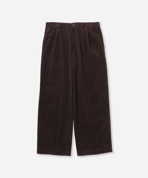 Saturdays NYC(サタデーズ ニューヨークシティ )の「George Corduroy Wide Two Tuck Pants(その他パンツ・メンズ・ダークブラウン・L/M/S/X-SMALL)」の7枚目の写真