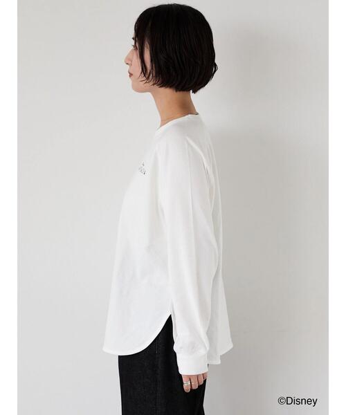 Lugnoncure（ルノンキュール）の「【Disney】FANTASIA/ラグランTシャツ1（Tシャツ/カットソー・レディース・オフホワイト/チャコールグレー/ブラック・F）」の12枚目の写真