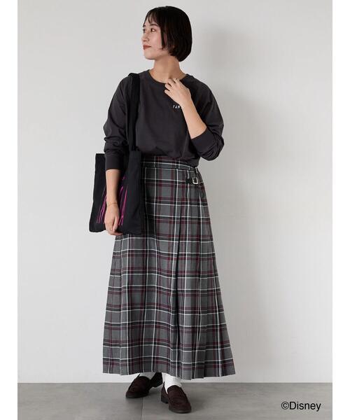 Lugnoncure（ルノンキュール）の「【Disney】FANTASIA/ラグランTシャツ1（Tシャツ/カットソー・レディース・オフホワイト/チャコールグレー/ブラック・F）」の17枚目の写真