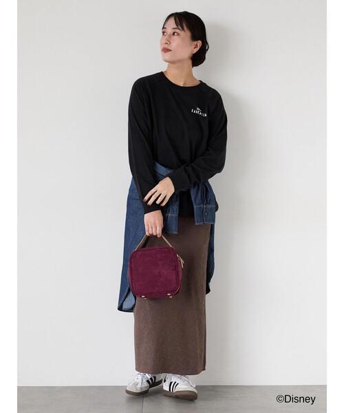 Lugnoncure（ルノンキュール）の「【Disney】FANTASIA/ラグランTシャツ1（Tシャツ/カットソー・レディース・オフホワイト/チャコールグレー/ブラック・F）」の22枚目の写真