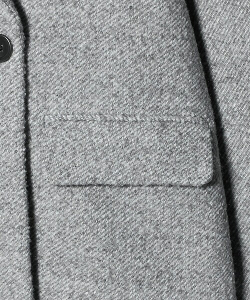 A DAY IN THE LIFE UNITED ARROWS(アデイインザライフユナイテッドアローズ)の「ループ ツイードライク テーラードコート <A DAY IN THE LIFE>(その他アウター・レディース・ライトグレー/ブラック/モカ・FREE)」の14枚目の写真
