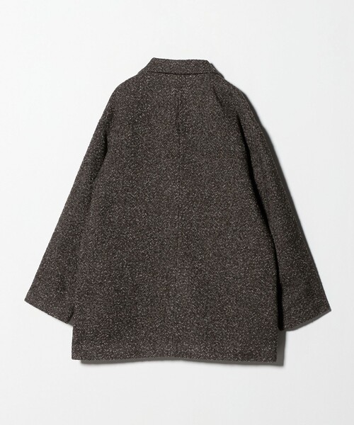 A DAY IN THE LIFE UNITED ARROWS(アデイインザライフユナイテッドアローズ)の「ループ ツイードライク テーラードコート <A DAY IN THE LIFE>(その他アウター・レディース・ライトグレー/ブラック/モカ・FREE)」の17枚目の写真