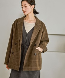 LAKOLE | 起毛ダブルテーラードジャケット / 627713(テーラードジャケット)