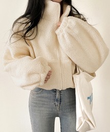 by LEGNA | ふわもこボアショートジャケット(その他アウター)