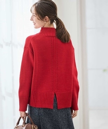 a.v.v | 【WEB限定】クロップドバックスリットニット(ニット/セーター)