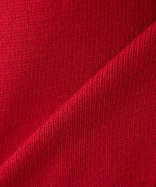 a.v.v（アーヴェヴェ）の「【WEB限定】クロップドバックスリットニット（ニット/セーター・レディース・クリーム/ブルー/チャコールグレー/アイボリー/レッド・36/40/38/42）」の7枚目の写真