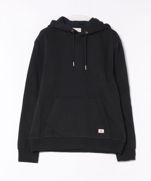 Calvin Klein(カルバン・クライン)の「Calvin Klein ワンポイント裏起毛パーカー(パーカー・メンズ・ブラック・X-LARGE/MEDIUM/LARGE)」の1枚目の写真