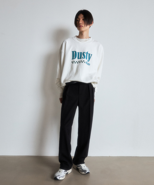 DUSTYWHITE（ダスティーホワイト）の「ホワイトダスティアートウィックスウェットシャツ（スウェット・メンズ・その他・MEDIUM/LARGE）」の2枚目の写真