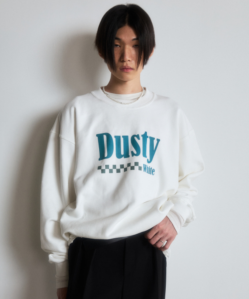 DUSTYWHITE（ダスティーホワイト）の「ホワイトダスティアートウィックスウェットシャツ（スウェット・メンズ・その他・MEDIUM/LARGE）」の4枚目の写真