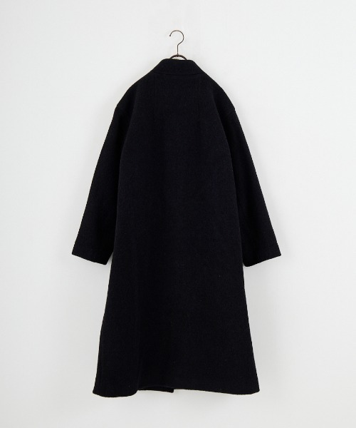 セール】[anuke/アンヌーク] ウール カラーレスコクーンコート（その他