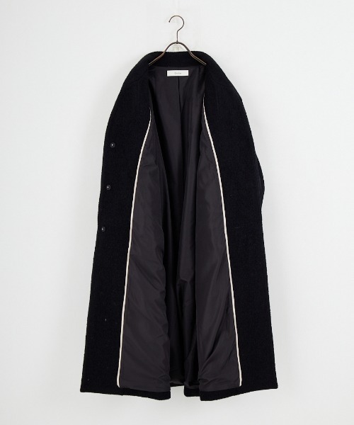 セール】[anuke/アンヌーク] ウール カラーレスコクーンコート（その他