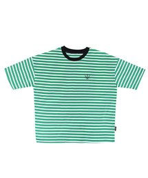 M17110 M. T-shirt. OF Stripe Green
