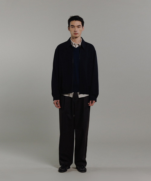 BLANKROOM(ブランクルーム)の「NEAT ブルゾン_NAVY(ブルゾン・レディース・その他・1/3/2)」の2枚目の写真
