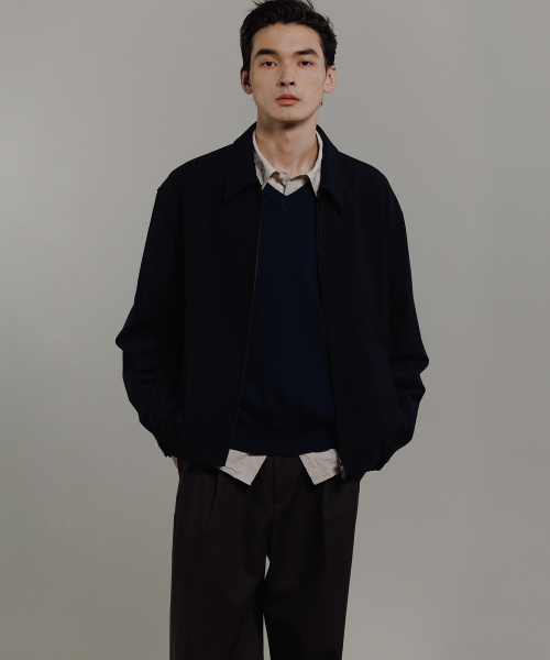 BLANKROOM(ブランクルーム)の「NEAT ブルゾン_NAVY(ブルゾン・レディース・その他・1/3/2)」の4枚目の写真