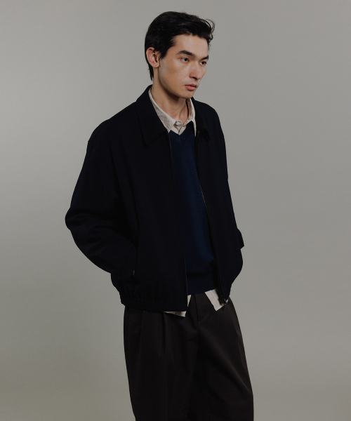BLANKROOM(ブランクルーム)の「NEAT ブルゾン_NAVY(ブルゾン・レディース・その他・1/3/2)」の5枚目の写真