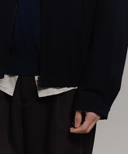 BLANKROOM(ブランクルーム)の「NEAT ブルゾン_NAVY(ブルゾン・レディース・その他・1/3/2)」の6枚目の写真