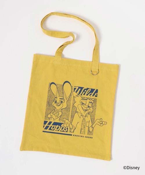 GLOBAL WORK(グローバルワーク)の「ズートピア/トートBAG/612817(トートバッグ・キッズ・イエロー/アイボリー/ブルー・ONE SIZE)」の9枚目の写真