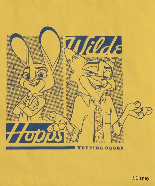 GLOBAL WORK(グローバルワーク)の「ズートピア/トートBAG/612817(トートバッグ・キッズ・イエロー/アイボリー/ブルー・ONE SIZE)」の14枚目の写真