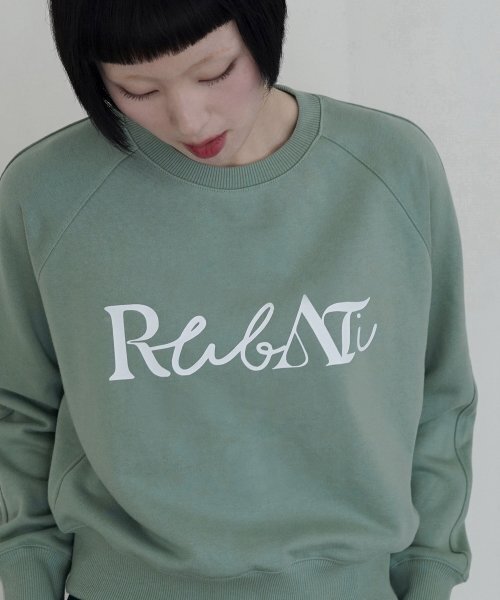 RUBATI(ルバティ)の「Lettering Logo Sweatshirt (PISTACHIO)(スウェット・レディース・その他・size2/size1)」の2枚目の写真