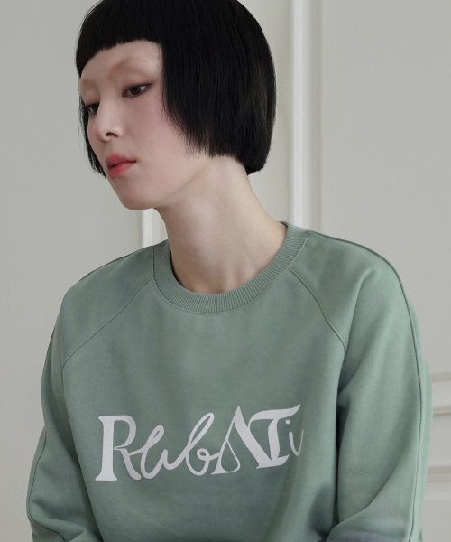 RUBATI(ルバティ)の「Lettering Logo Sweatshirt (PISTACHIO)(スウェット・レディース・その他・size2/size1)」の3枚目の写真