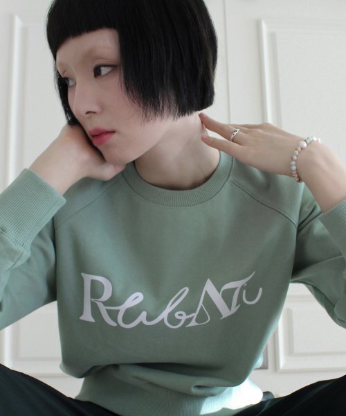RUBATI(ルバティ)の「Lettering Logo Sweatshirt (PISTACHIO)(スウェット・レディース・その他・size2/size1)」の4枚目の写真