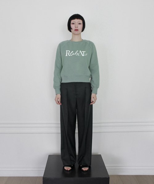 RUBATI(ルバティ)の「Lettering Logo Sweatshirt (PISTACHIO)(スウェット・レディース・その他・size2/size1)」の5枚目の写真