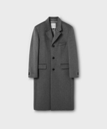 3ボタン チェスターフィールドコート_MEDIUM GREY