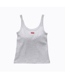 Track Logo Reversible Waffle Sleeveless_White Melange