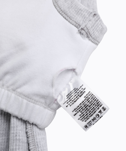 MENASOO（ミナス）の「Track Logo Reversible Waffle Sleeveless_White Melange（Tシャツ/カットソー・レディース・ホワイト・F）」の17枚目の写真