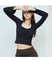 ベルスリーブ」に該当するレディースのTシャツ/カットソー（長袖