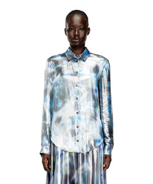 DIESEL（ディーゼル）の「レディース シャツ オールオーバープリント