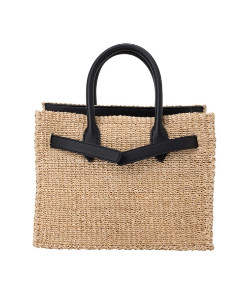 SEA（シー）の「かごバッグ M（かごバッグ・レディース・ブラック・ONE SIZE）」の3枚目の写真