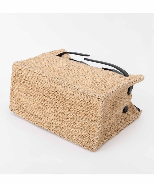 SEA（シー）の「かごバッグ M（かごバッグ・レディース・ブラック・ONE SIZE）」の9枚目の写真