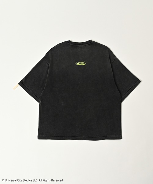 ADAM PATEK(アダムパテック)の「【ADAMPATEK/アダムパテック】Frankenstein face print T プリントTee(Tシャツ/カットソー・メンズ・グリーン/パープル・1/2)」の3枚目の写真