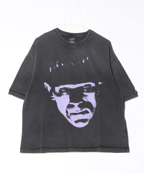 ADAM PATEK(アダムパテック)の「【ADAMPATEK/アダムパテック】Frankenstein face print T プリントTee(Tシャツ/カットソー・メンズ・グリーン/パープル・1/2)」の22枚目の写真